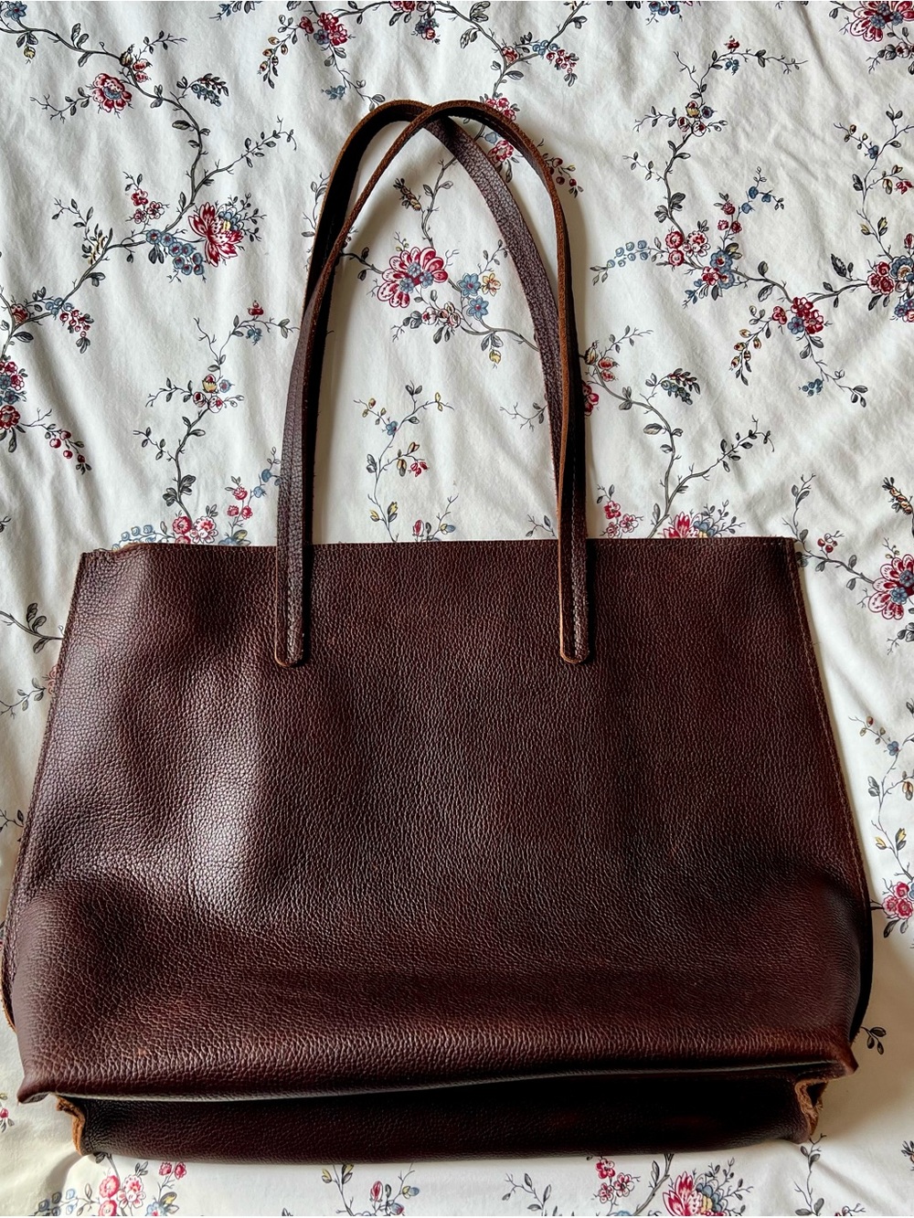Portland Leather Goods Large August Tote - Coldbrew - Excellent Condition! - Picture 3 of 6